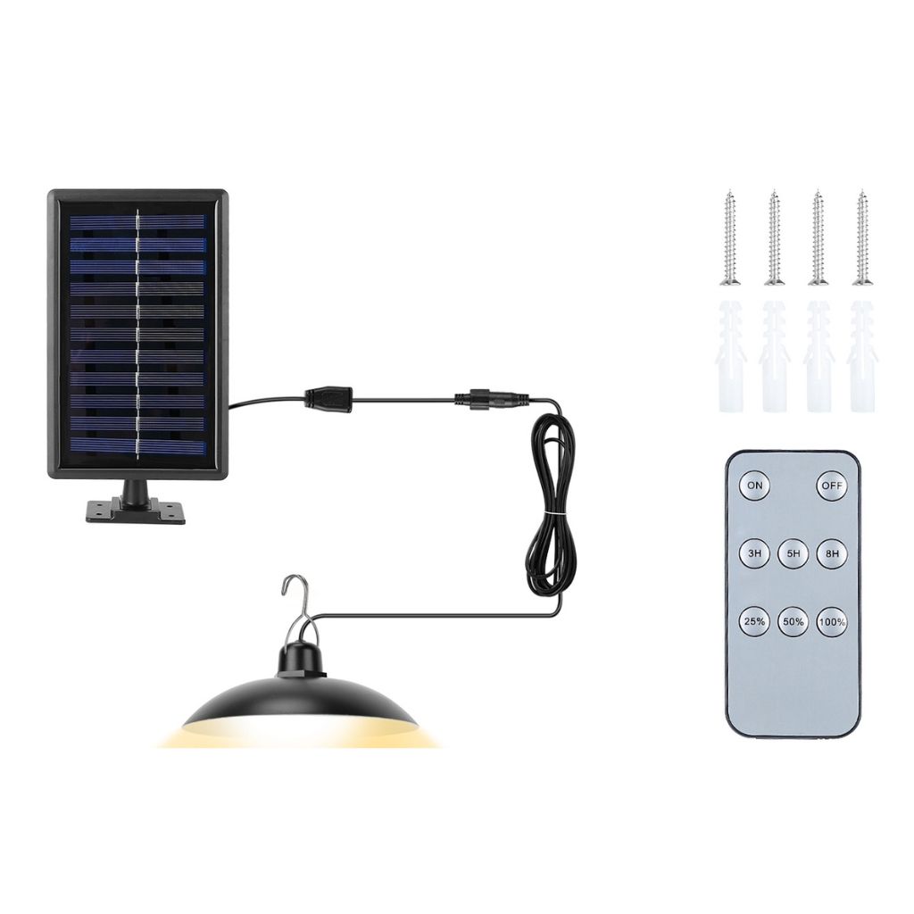 Solarek® Single or Dual Lighting Solar Light - Single Head Warm Light
