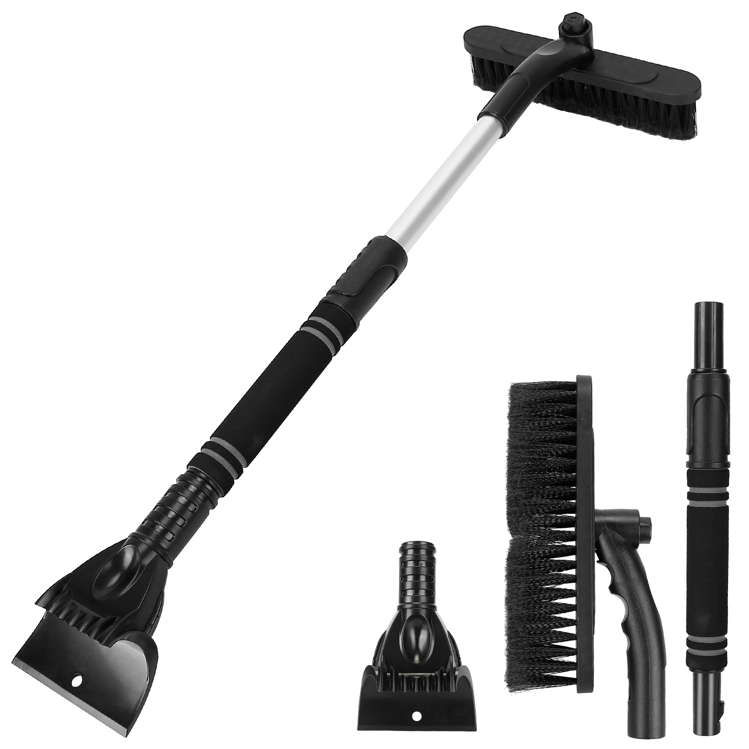 3-in-1 Windshield Ice Scraper - iMounTEK 3-In-1 Windshield Ice Scrap BLK