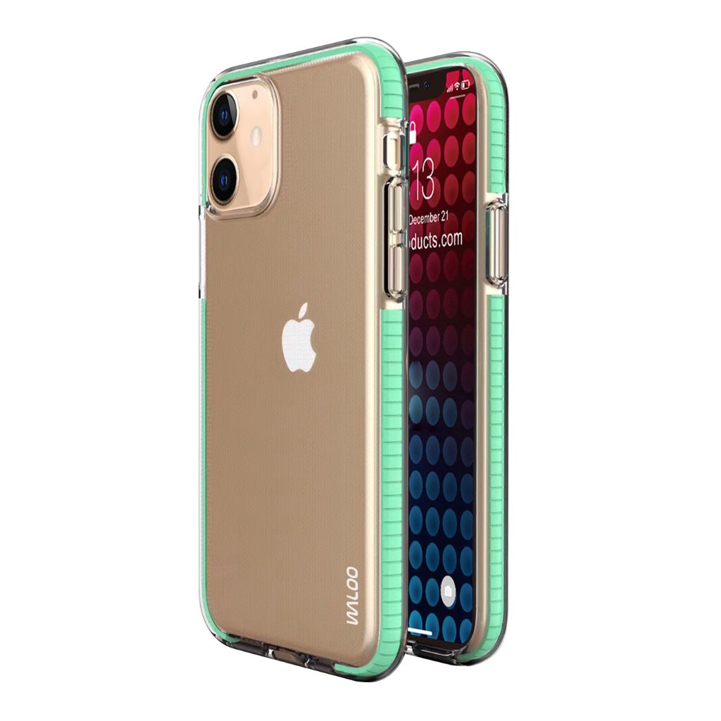 Bumper Case for Apple iPhones (11/11 Pro/11 Pro Max) - iPhone 11 Pro Max - Aqua