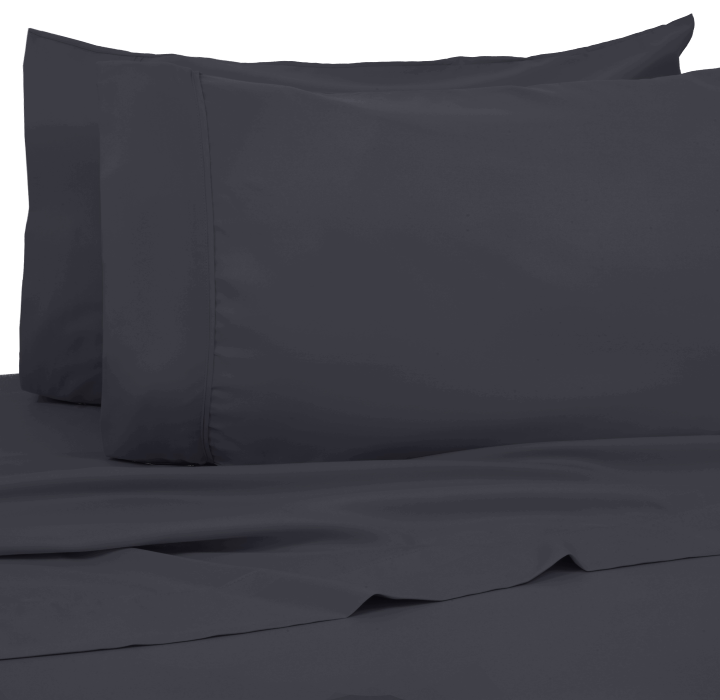 Kathy Ireland&reg; 800TC Cool Comfort 6-Piece Sheet Set - CalKing - Charcoal Gray