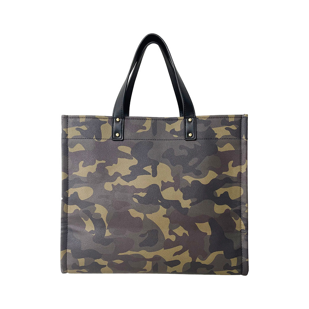 Campbell Tote Choose Your Strap  Camo  RedWhite Aztec