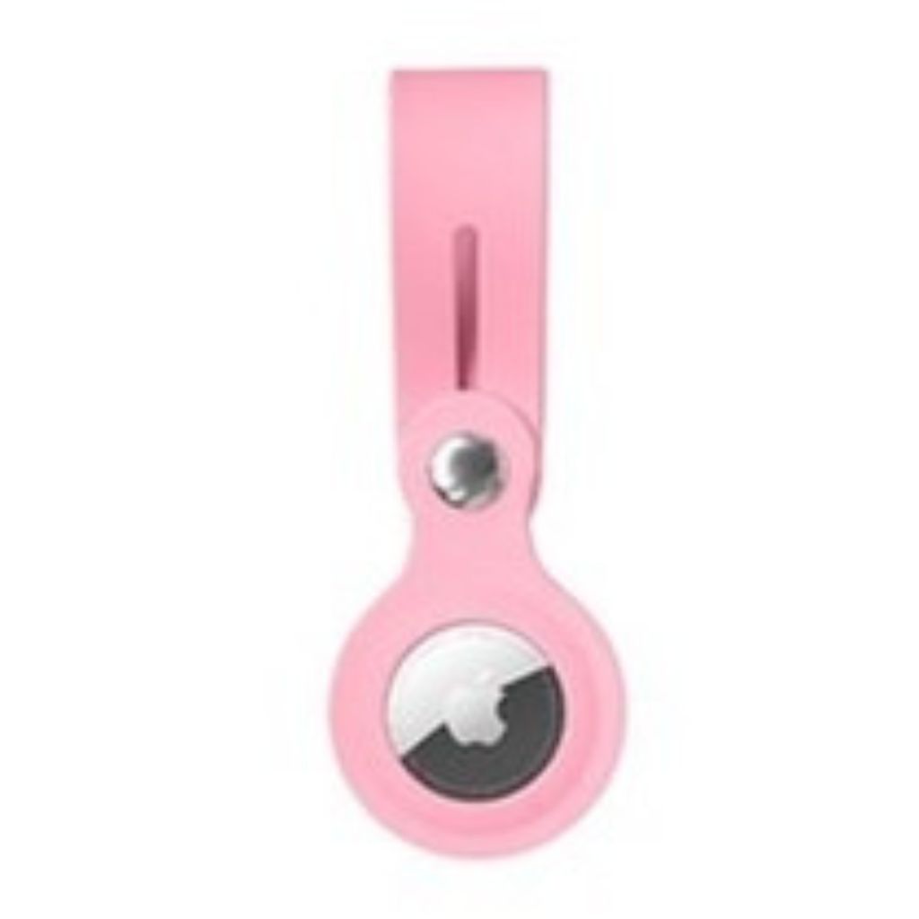 Silicone Loop AirTag Case - Pink