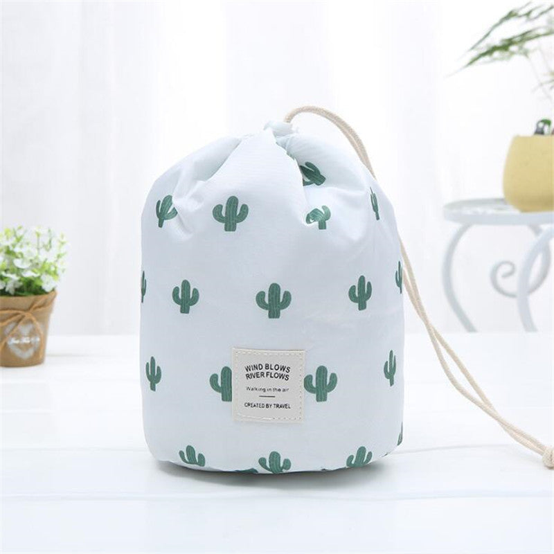 Portable Cosmetic Travel Bag - Cactus