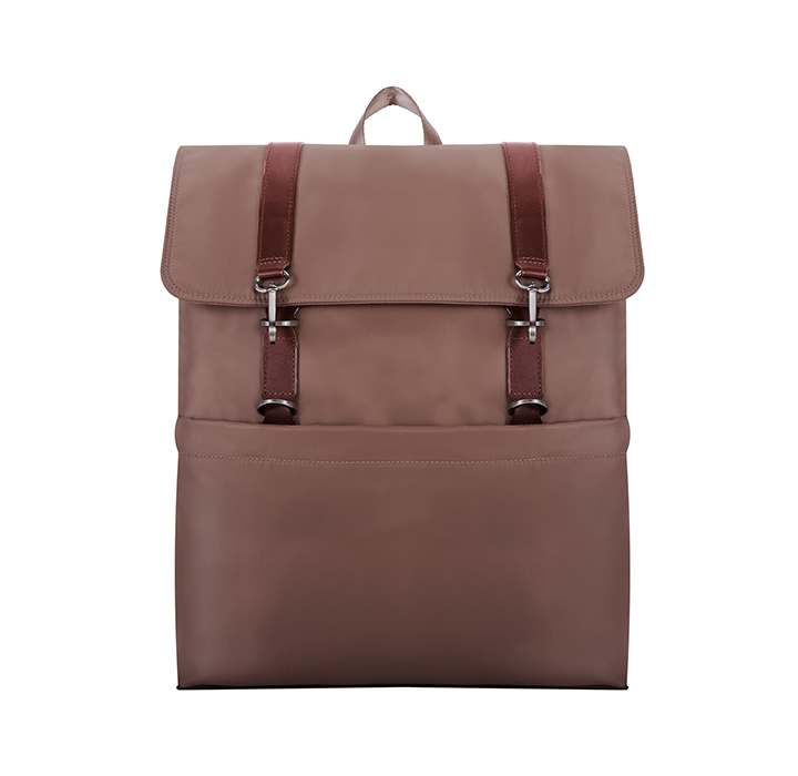 McKlein Element 15"" Nylon Flap Over Laptop Backpack - Khaki