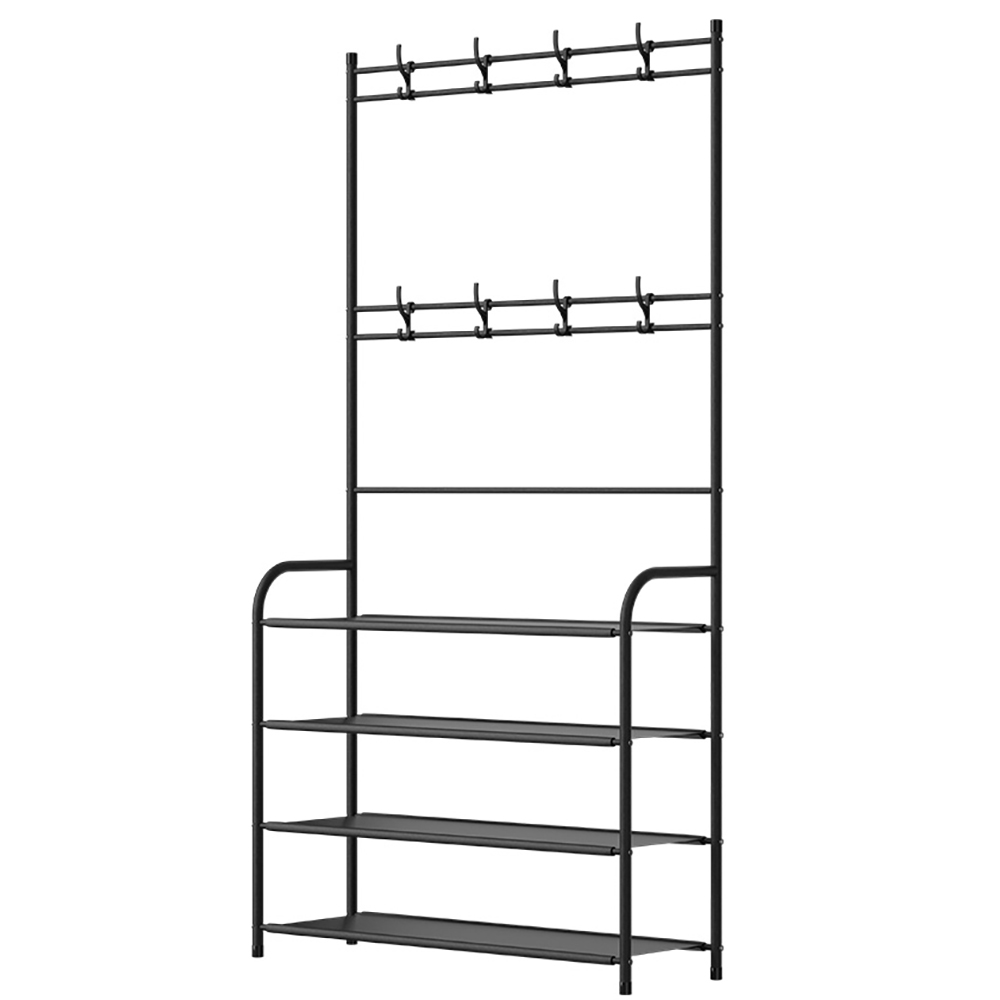 NewHome™ Entryway Storage Rack - NewHome Entryway Coat Hat Rack 4-Tier