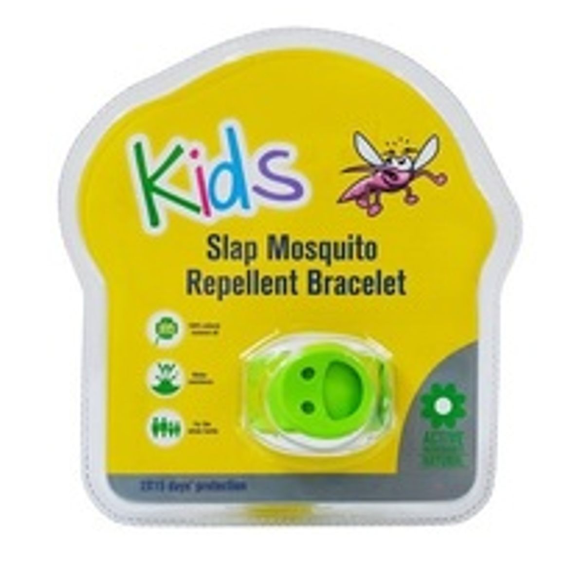 Kids' Slap Mosquito Repellent Bracelet - Green