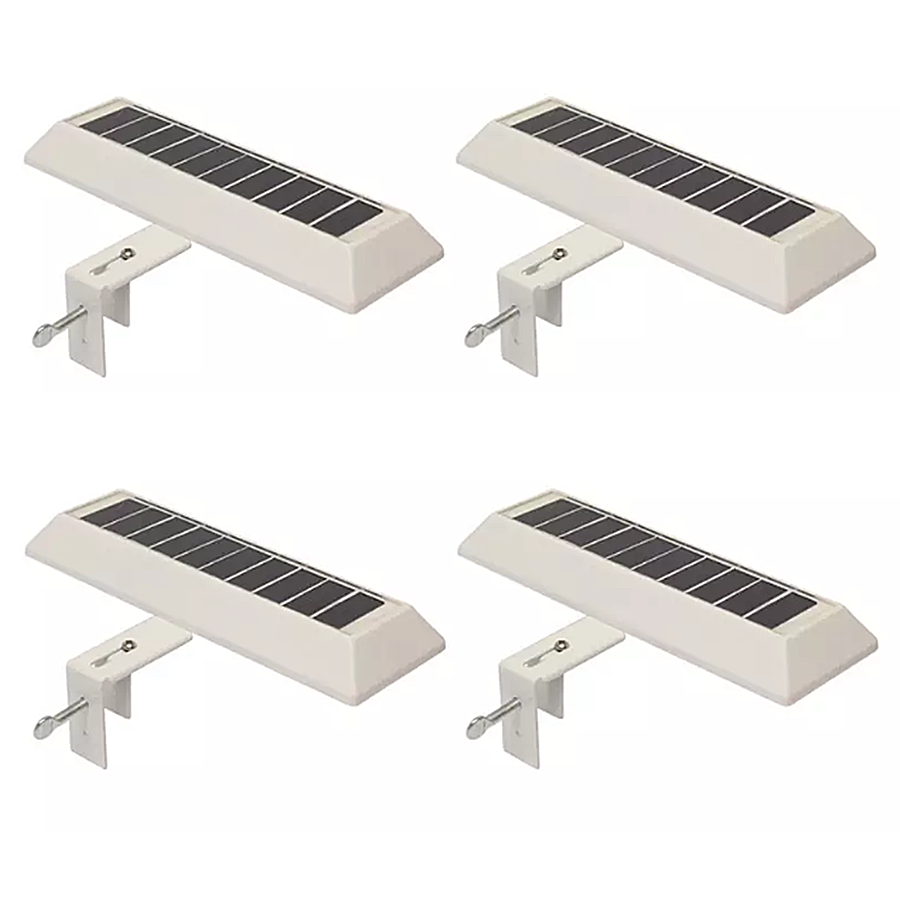 Nitebrite Solar Motion Detector Outdoor Accent LED Lights (2- or 4-Pack) - Nitebrite Plus - Set of 4