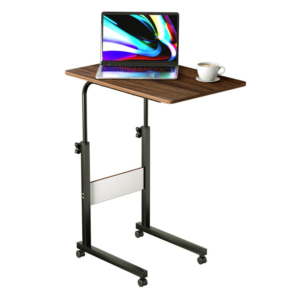 NewHome™ C-Shaped Small Slim Side Table - Brown