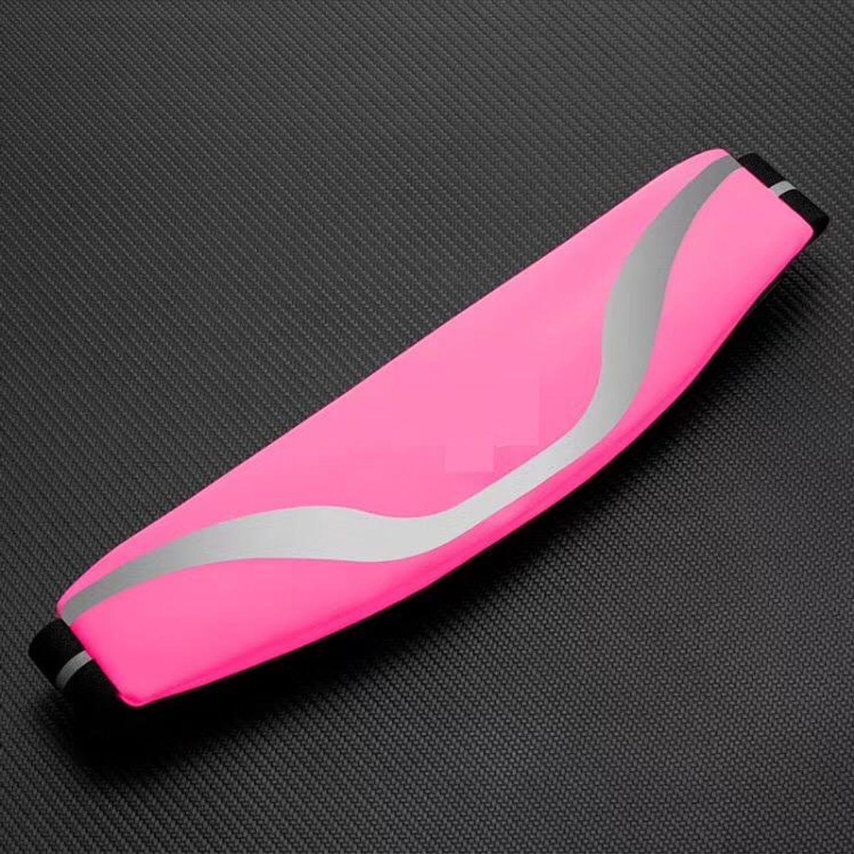 Water-Resistant Sport Waist Pack Running Belt with Reflective Strip - Sport Waist Pack Pink