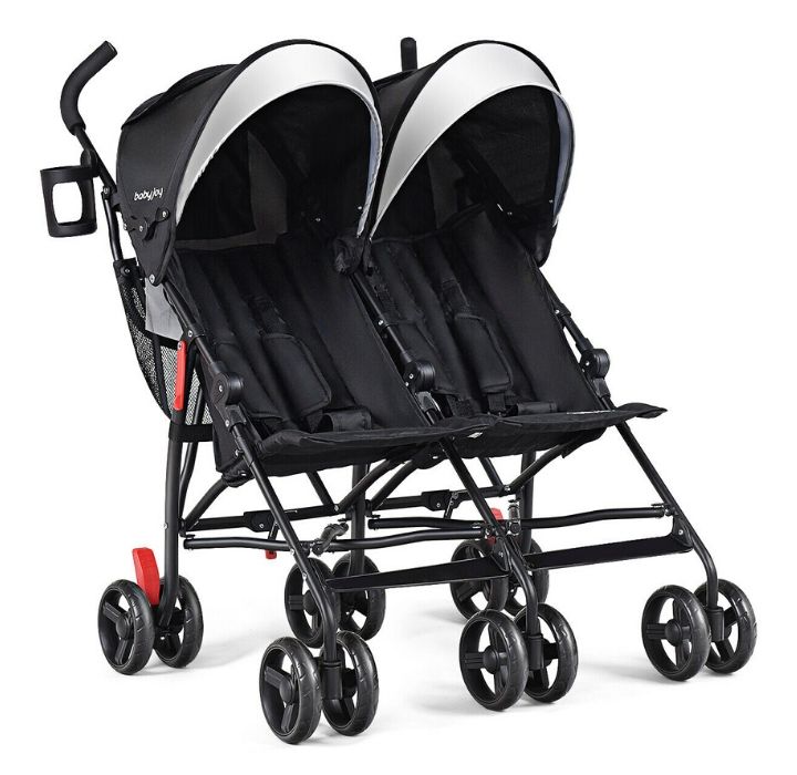 Baby-Joy Foldable Double Stroller - DUMMY VARIANT