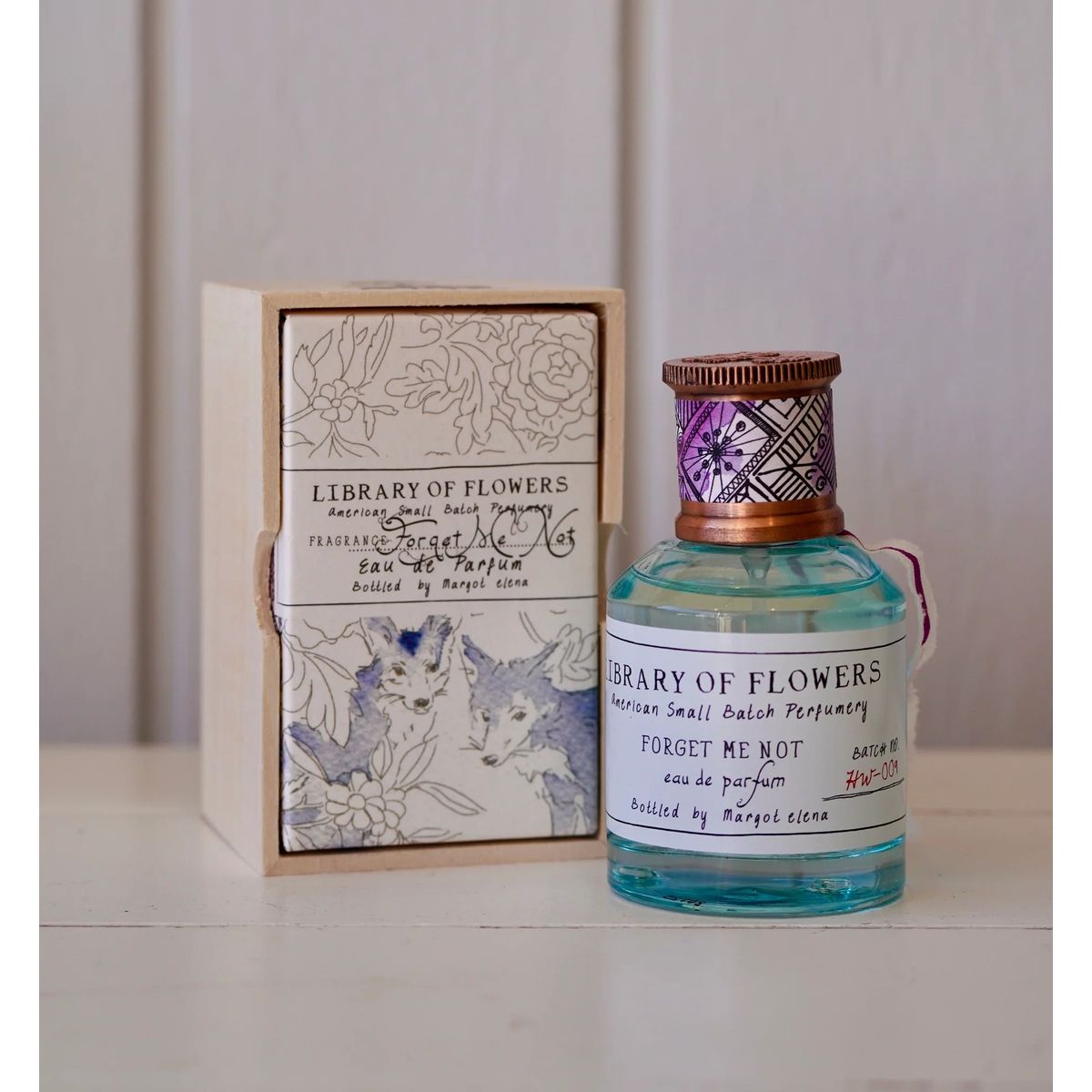 Library of Flowers™ Eau de Parfum Artisanal Perfumes, 1.69 fl. oz. - LibraryofFlowers-Forgetmenot