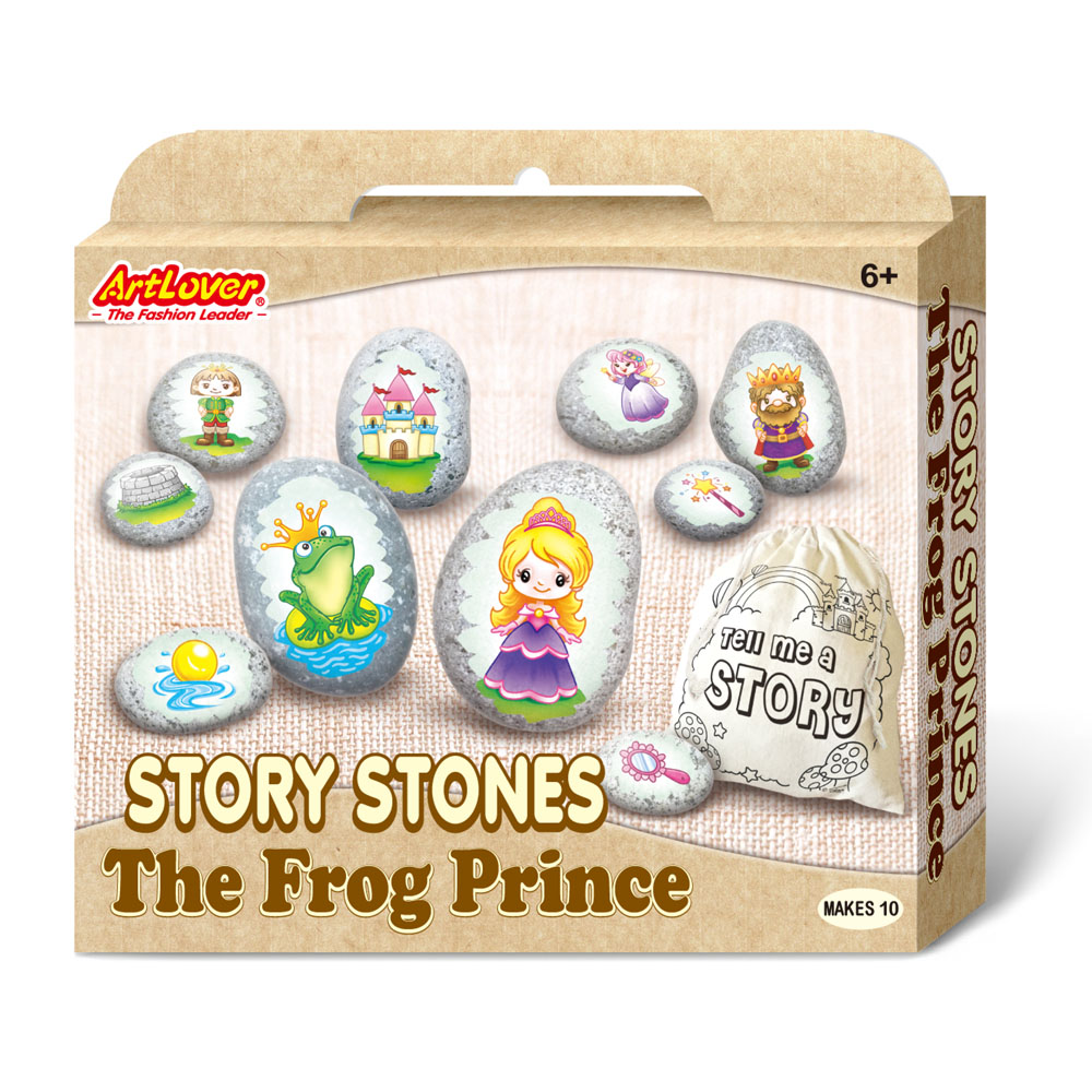 ArtLover® Story Stones Craft Kit - The Frog Prince