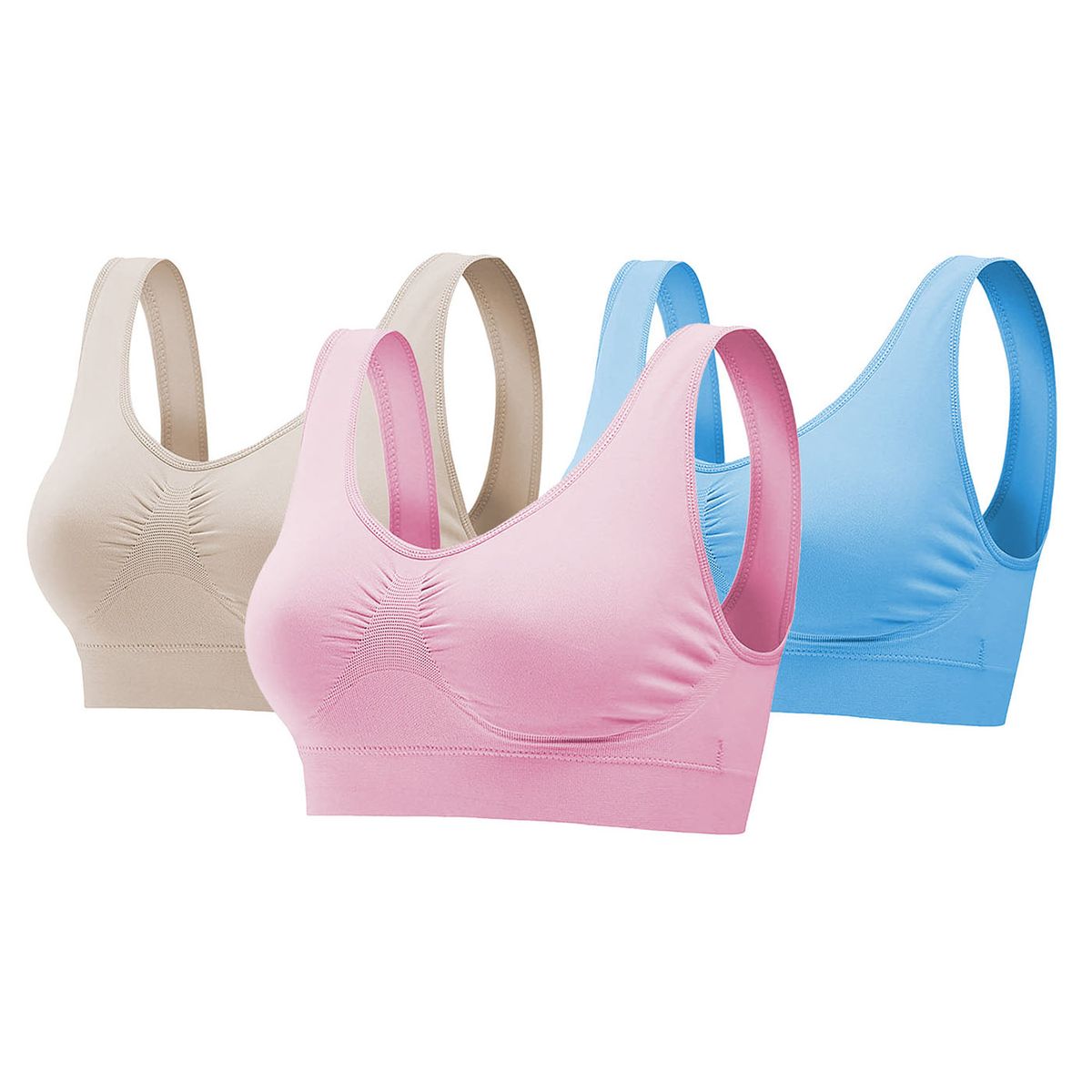 N'Polar&trade; Sport Bras (3-Pack) - NPolar 3 Pack Sport Bras N XL