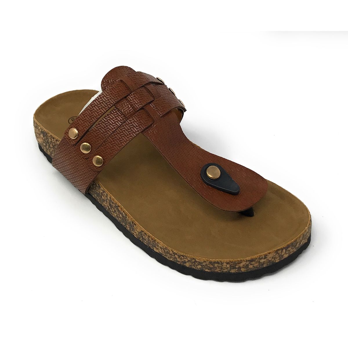 Victoria K.&trade; Women's Fashion Footbed Sandals - Women Fashion Thong Footbed-camel-8