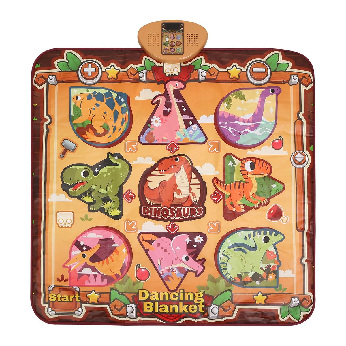 iMounTEK® Kids' 7-Mode Music Dance Pad - iMounTEK 7-Mode Music Dance Pad Dino