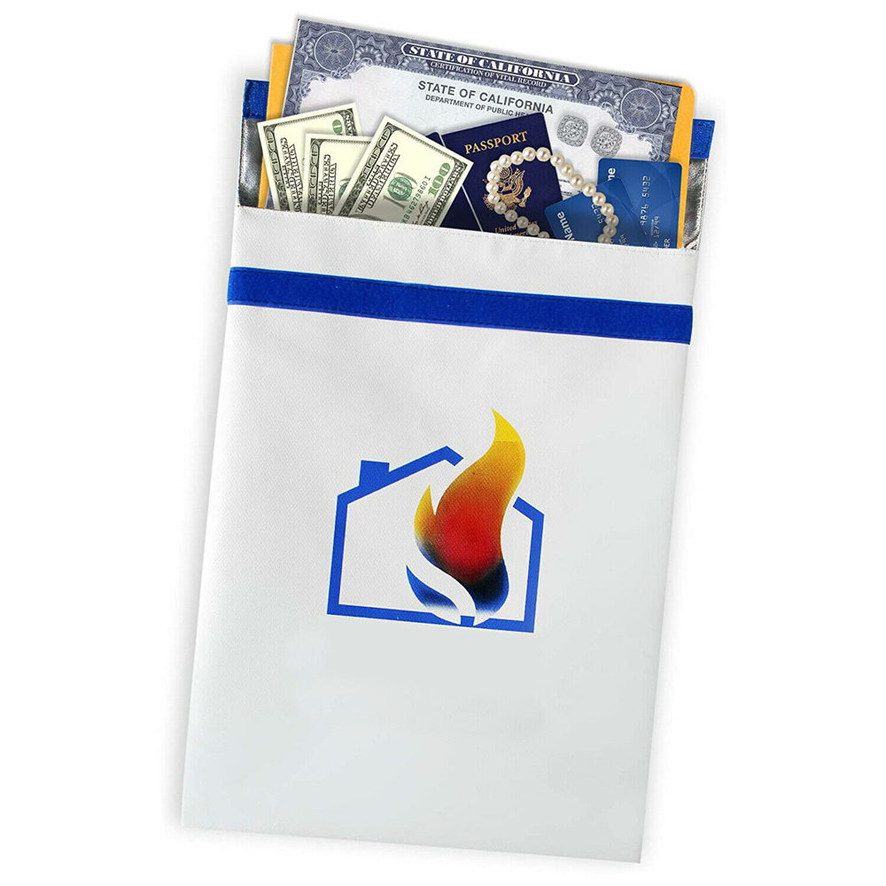 16" x 12" Silicone Coated Fireproof Bag - Home