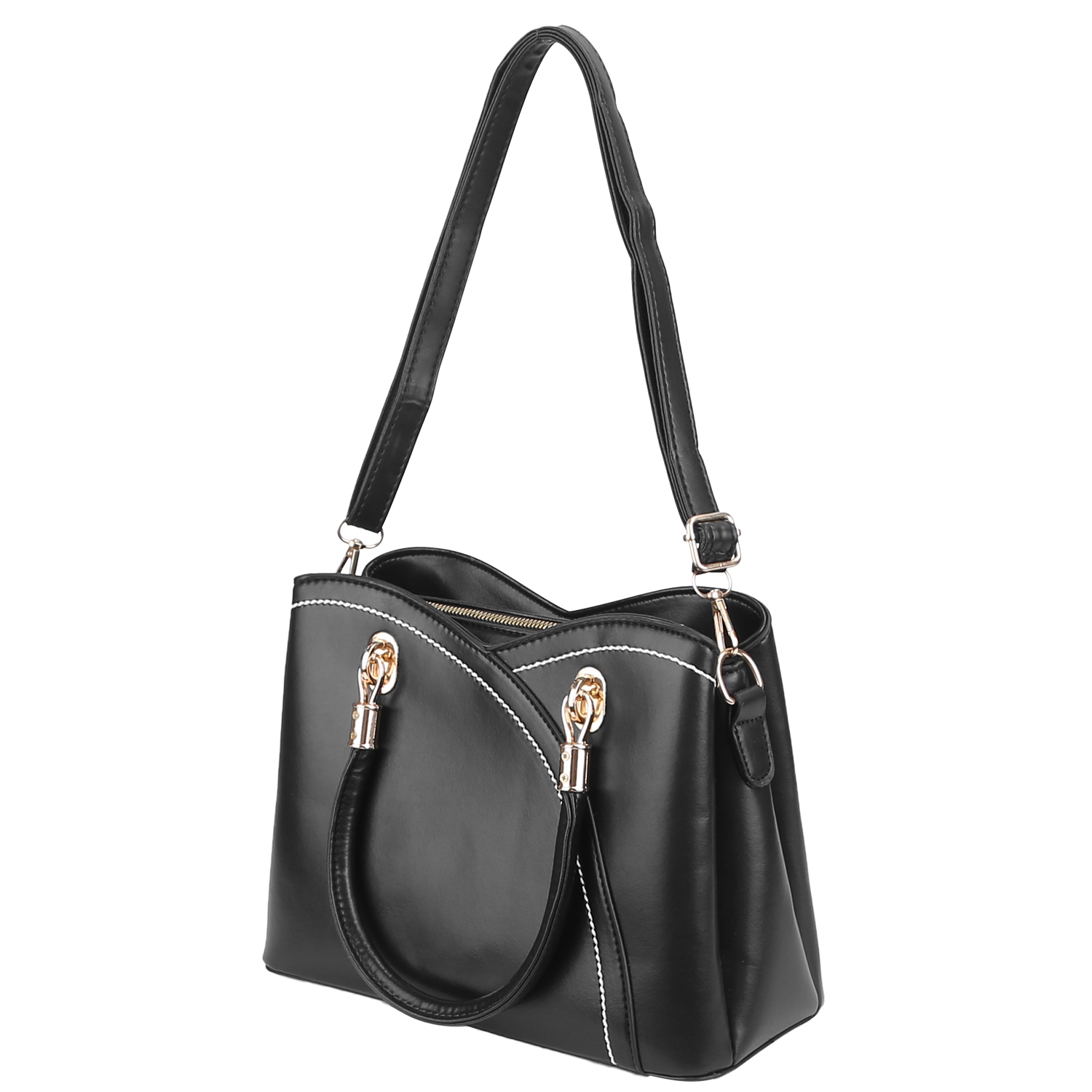 Laromni&trade; Shoulder Tote Handbag - Laromni Shoulder Tote Handbag Black