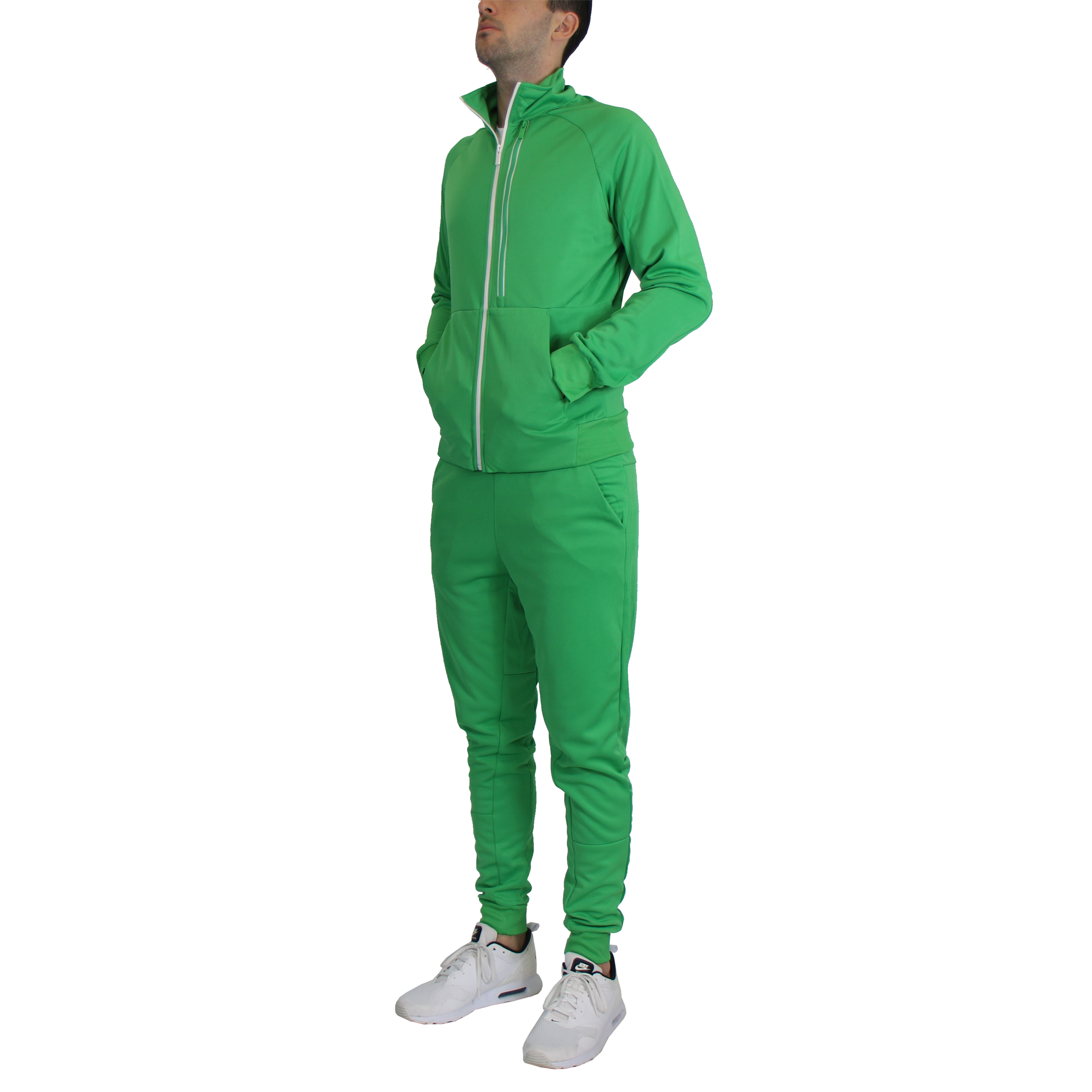 Men's Moisture-Wicking Quick-Dry Solid Tracksuit - M2TR-400 - KG - XL