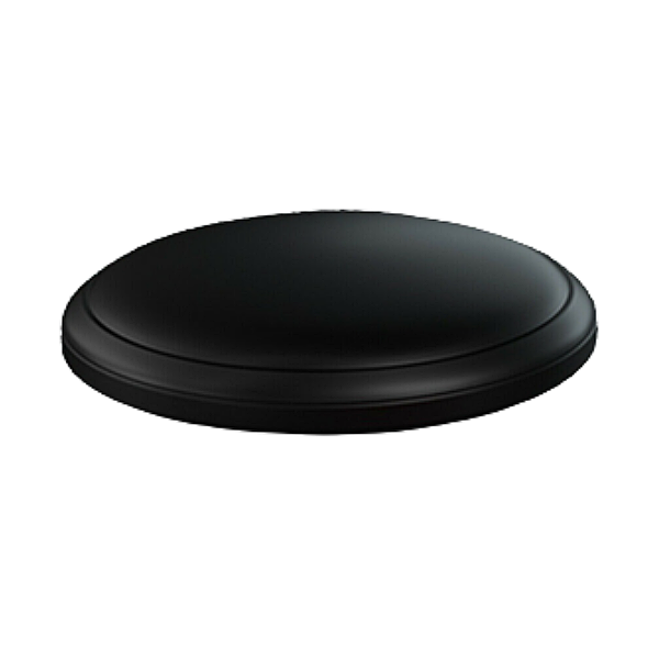 UFO Shaped Metal Car Fragrance Diffuser 5-Piece Set - Air Freshener - Black