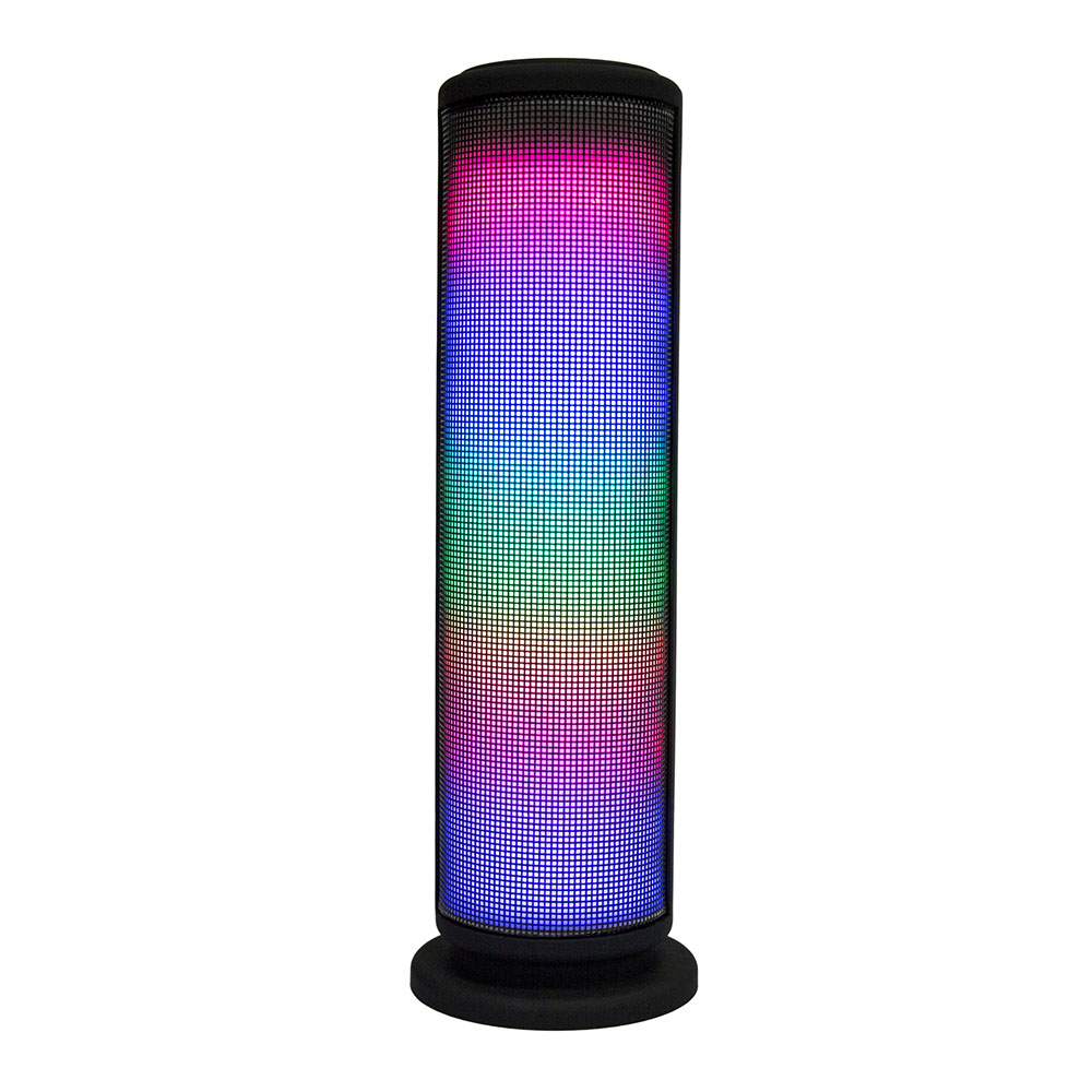 LED Bluetooth Wireless Tower Speaker - Black