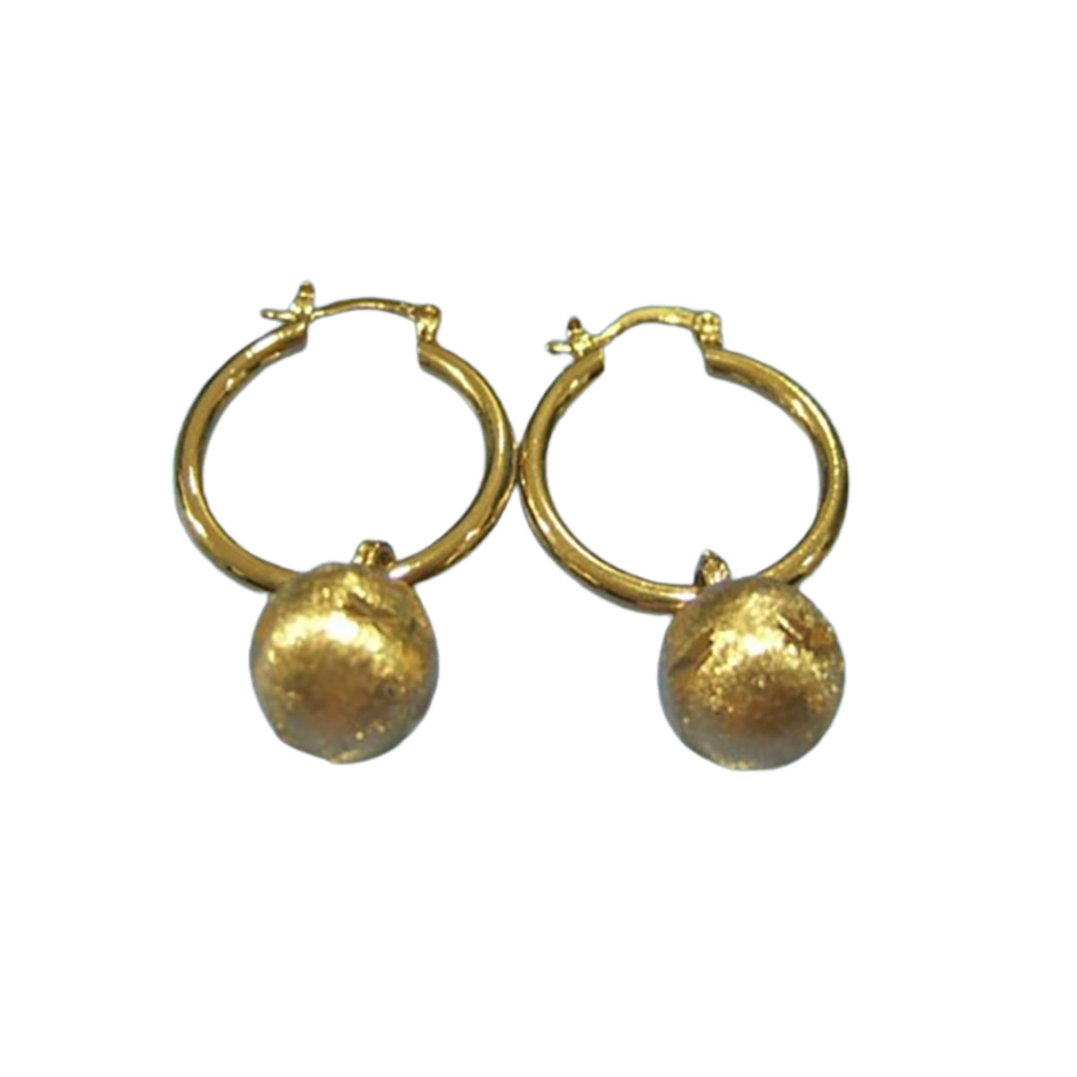 Gold French Hoop Earrings - ER2