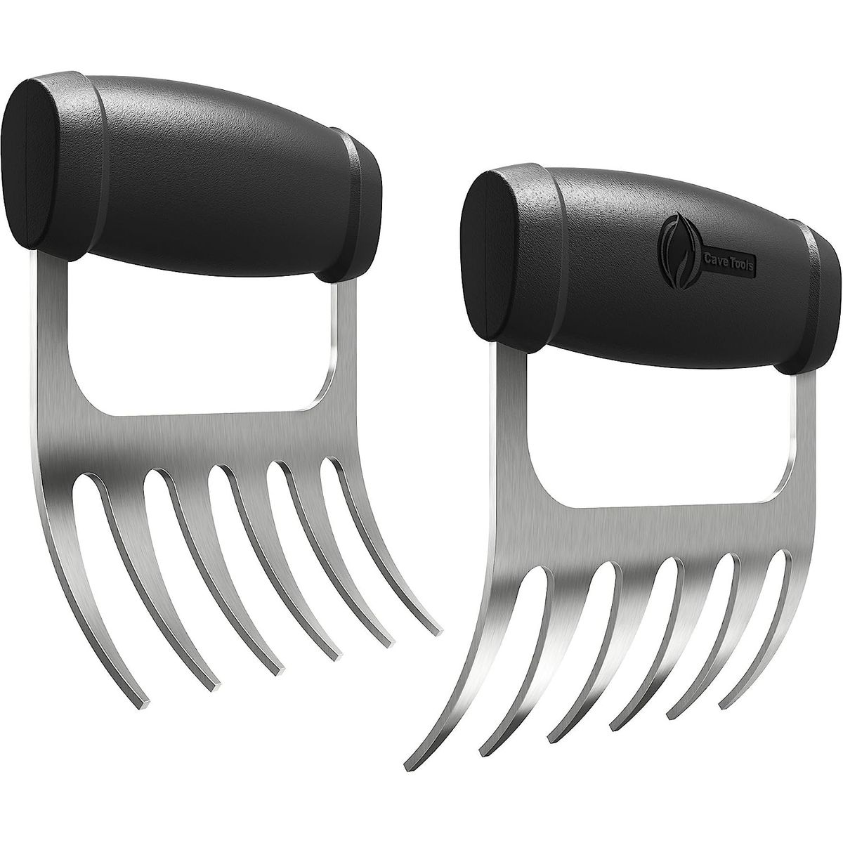 Cave Tools® Metal Knuckle Grip Meat Claws for Shredding Meat (Set of 2) - Metal Claws