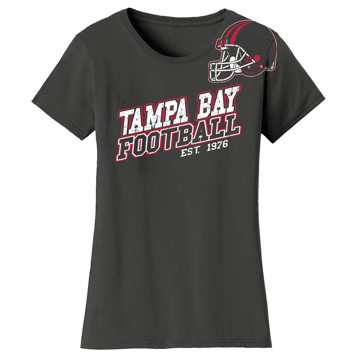Women's Football Fan T-Shirt - Small - Tampa Bay
