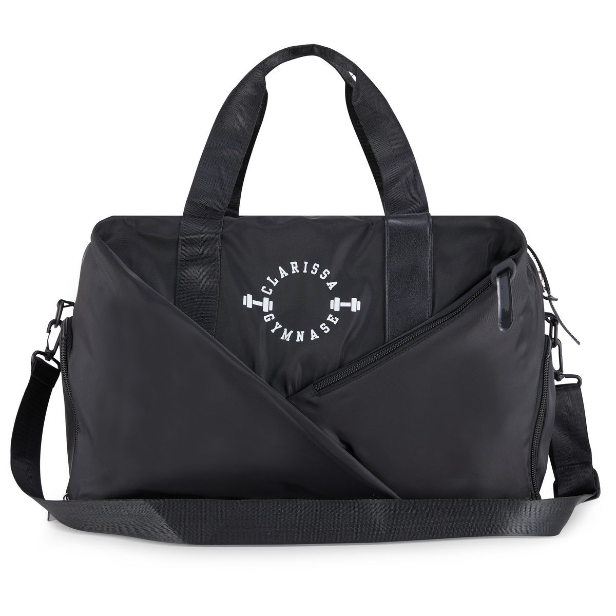 Clarissa Gymnase™ Travel Gym Bag - Black