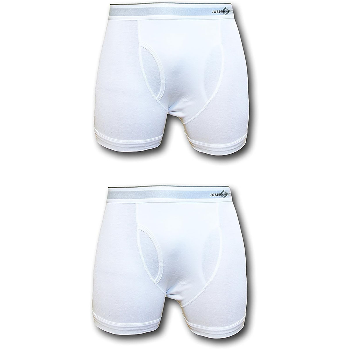 Joseph Abboud&trade; Men's Underwear Boxer Brief Collection (4- or 6-Pack) - XL-4pk Boxer Briefs-White