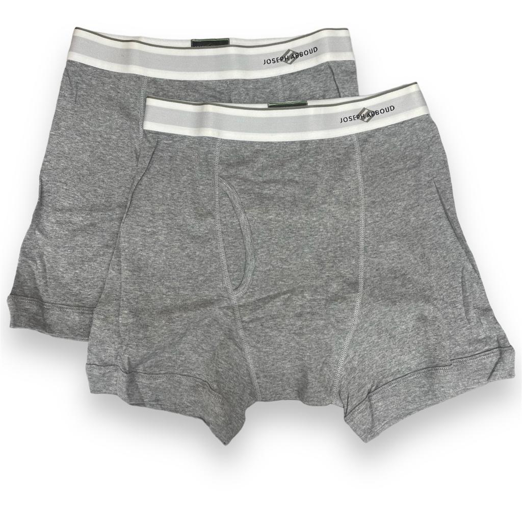 Joseph Abboud™ Men's Underwear Boxer Brief Collection (4- or 6-Pack) - S-4pk Boxer Briefs-Grey