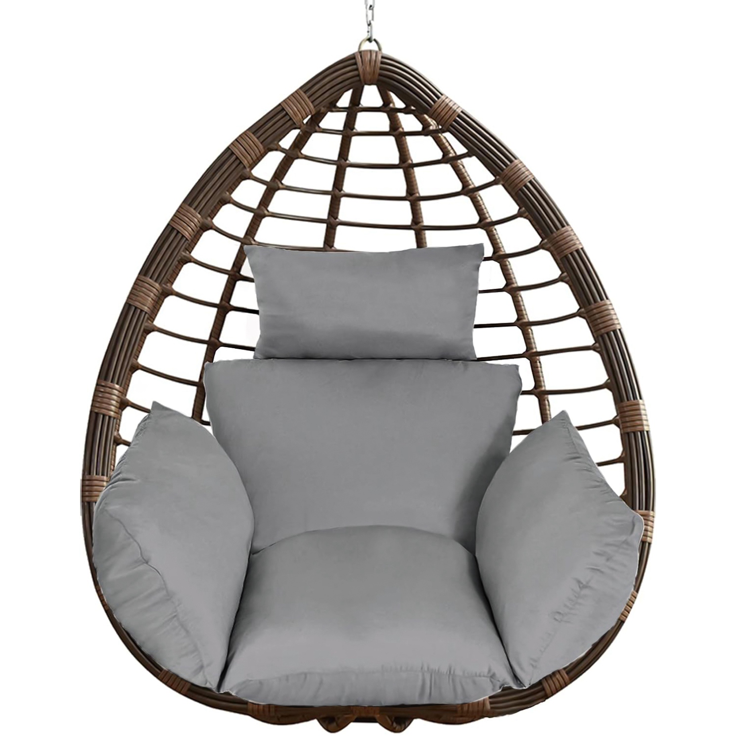 NewHome™ Hanging Basket Chair Cushion - NewHome Hanging Egg Chair Basket G