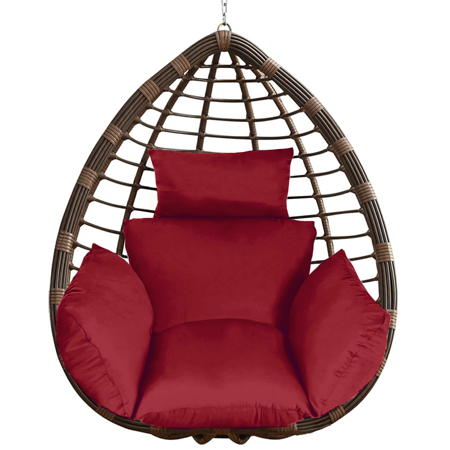 NewHome™ Hanging Basket Chair Cushion - NewHome Hanging Egg Chair Basket WR