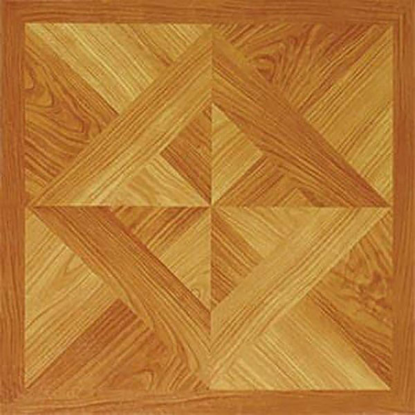 20-Piece 12 x 12-Inch Vinyl Tiles - Woodtone3