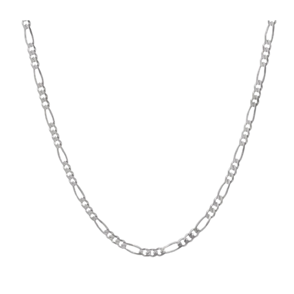 Italian .925 Sterling Silver Chain - Figaro Chain - 16''
