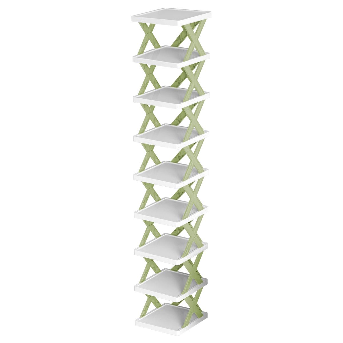 NewHome™ 9-Tier Vertical Shoe Shelf - NewHome 9-Tier Vertical Shoe Shelf ORG