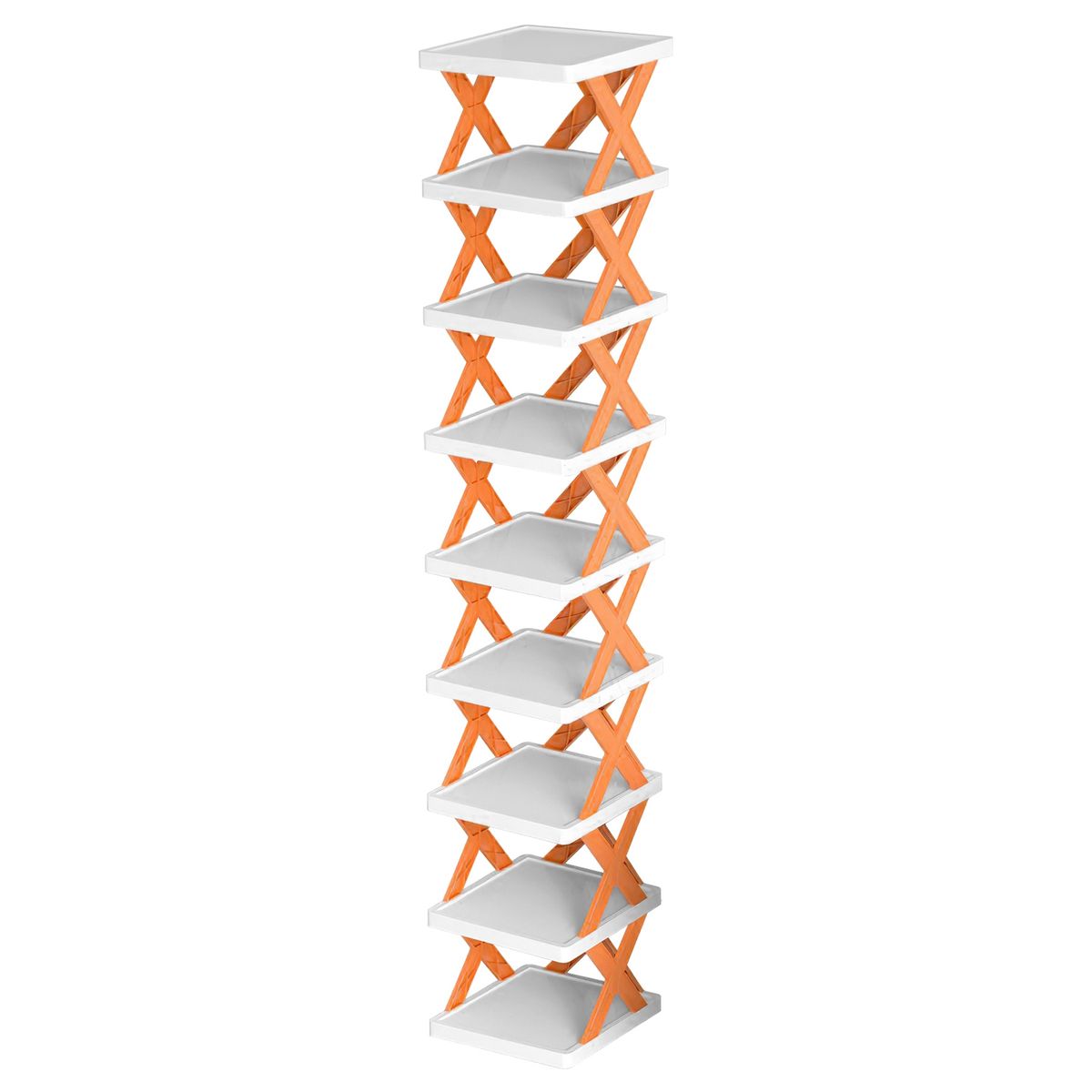 NewHome™ 9-Tier Vertical Shoe Shelf - NewHome 9-Tier Vertical Shoe Shelf GRN