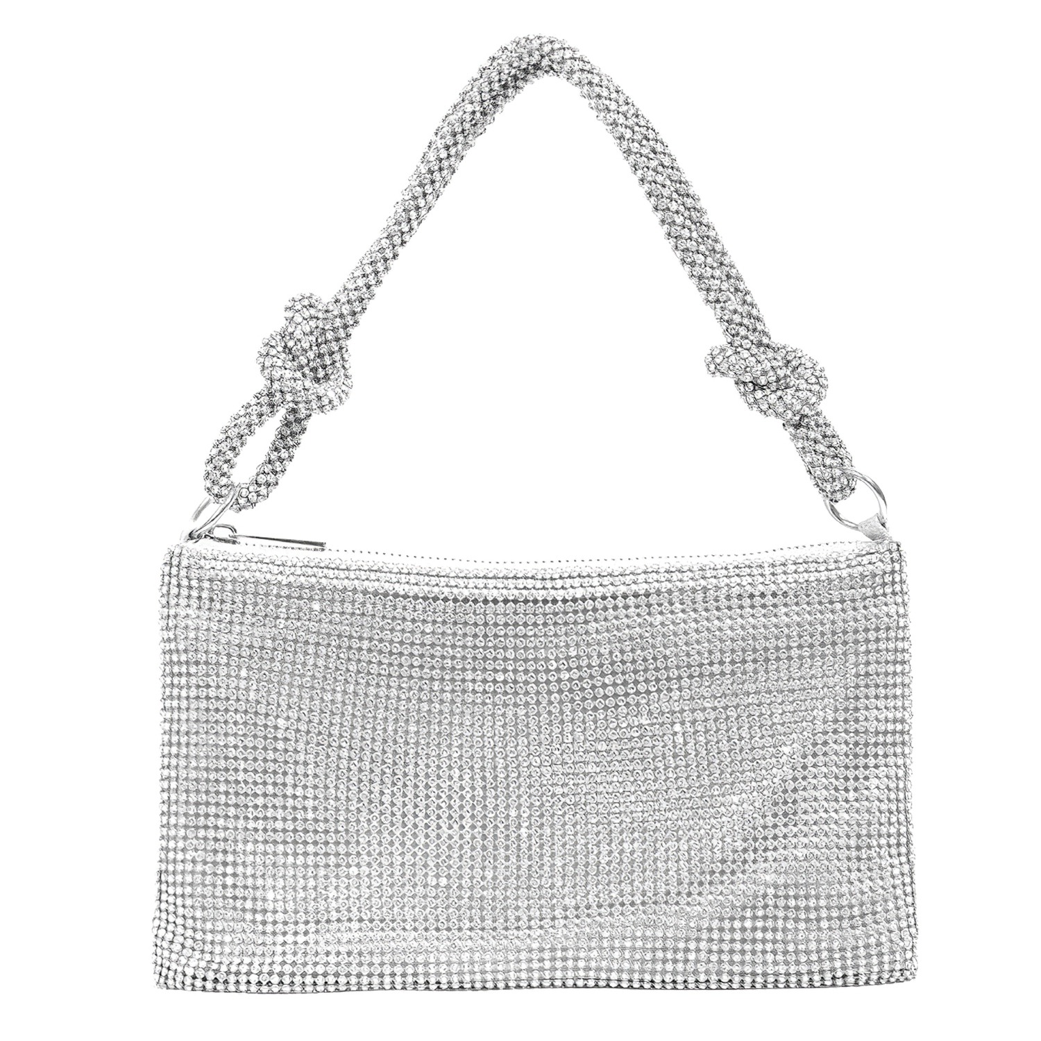 Laromni™ Rhinestone Clutch Handbag - Laromni Rhinestone Clutch Handbag SLV