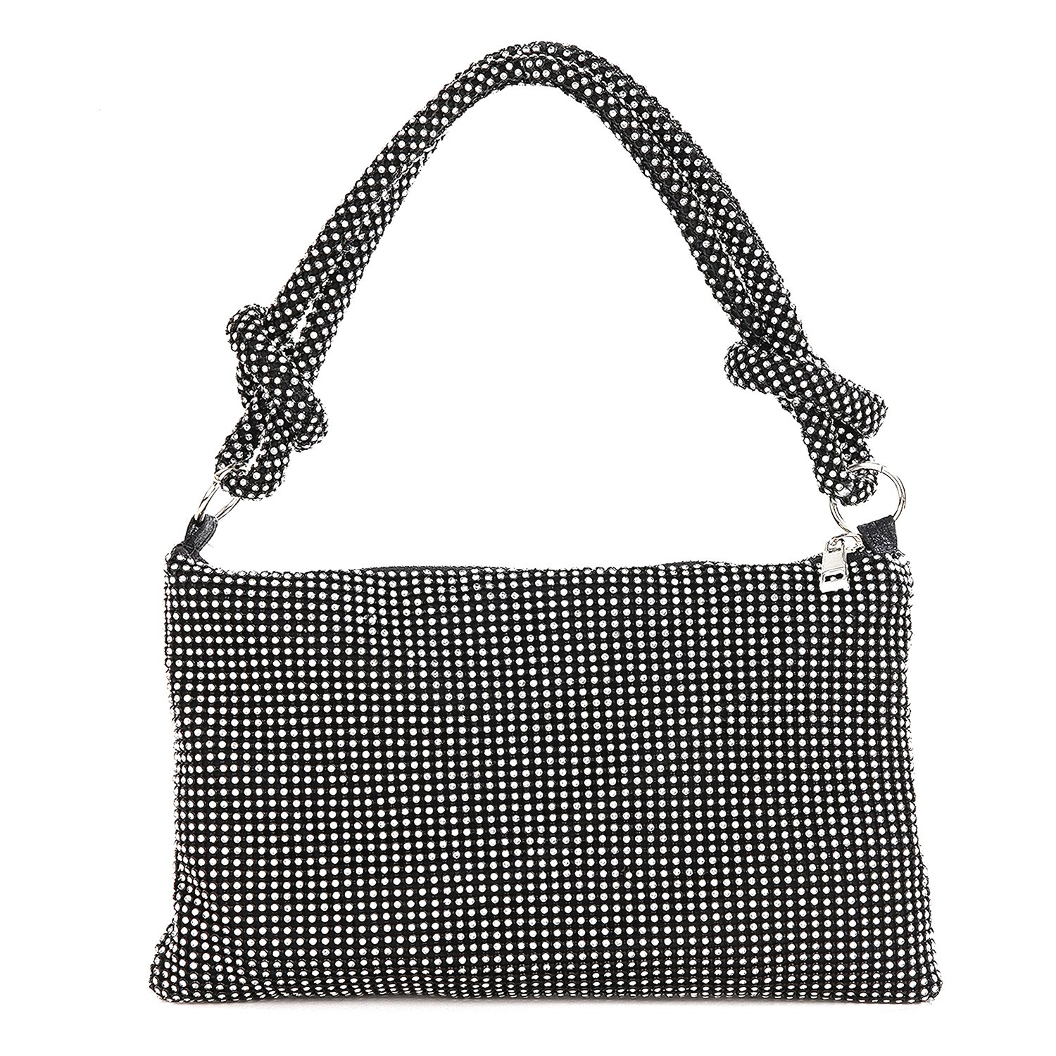 Laromni™ Rhinestone Clutch Handbag - Laromni Rhinestone Clutch Handbag BLK