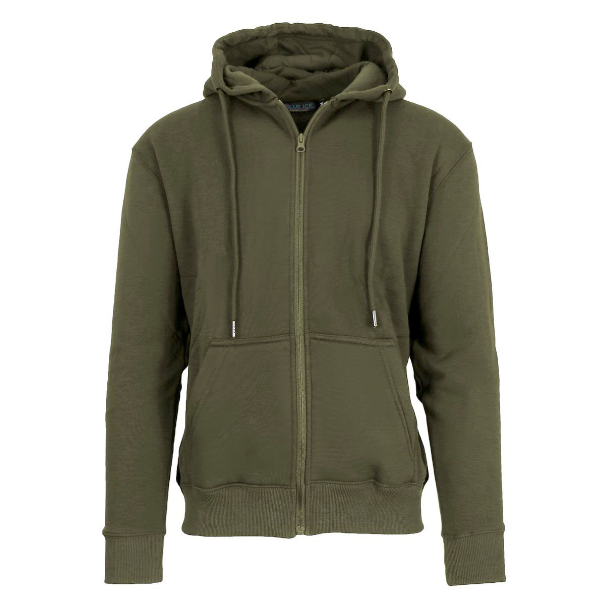Men’s Fleece-Lined Full-Zip Hoodie (1- to 3-Pack) - J/MFH-700/ OL/L