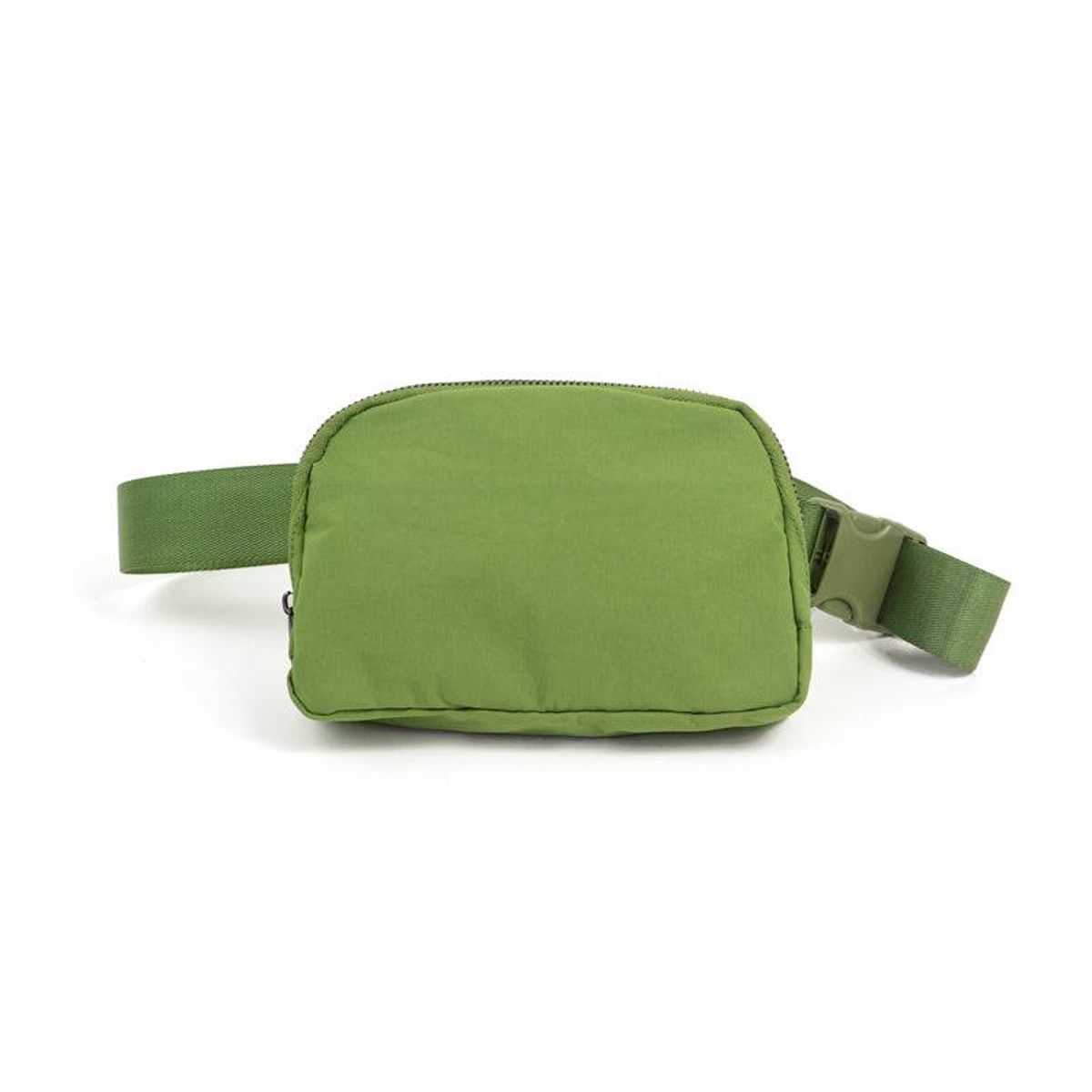 Maddie Crossbody Storage Bag with 2 Zippers - Olive