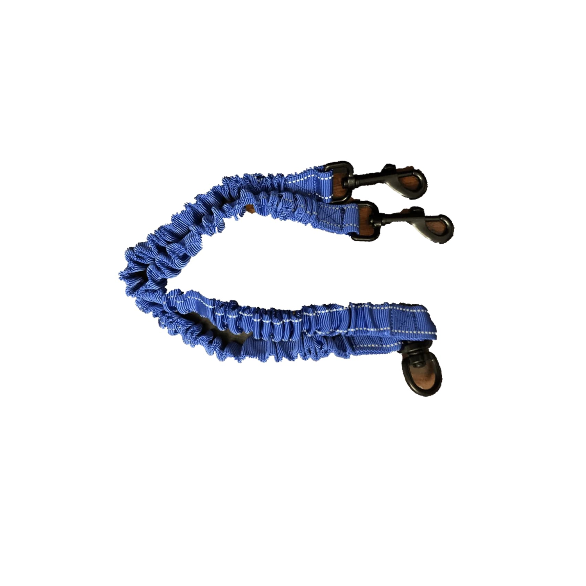 Threaded Pear Dual Add-On Bungee Leash - Blue