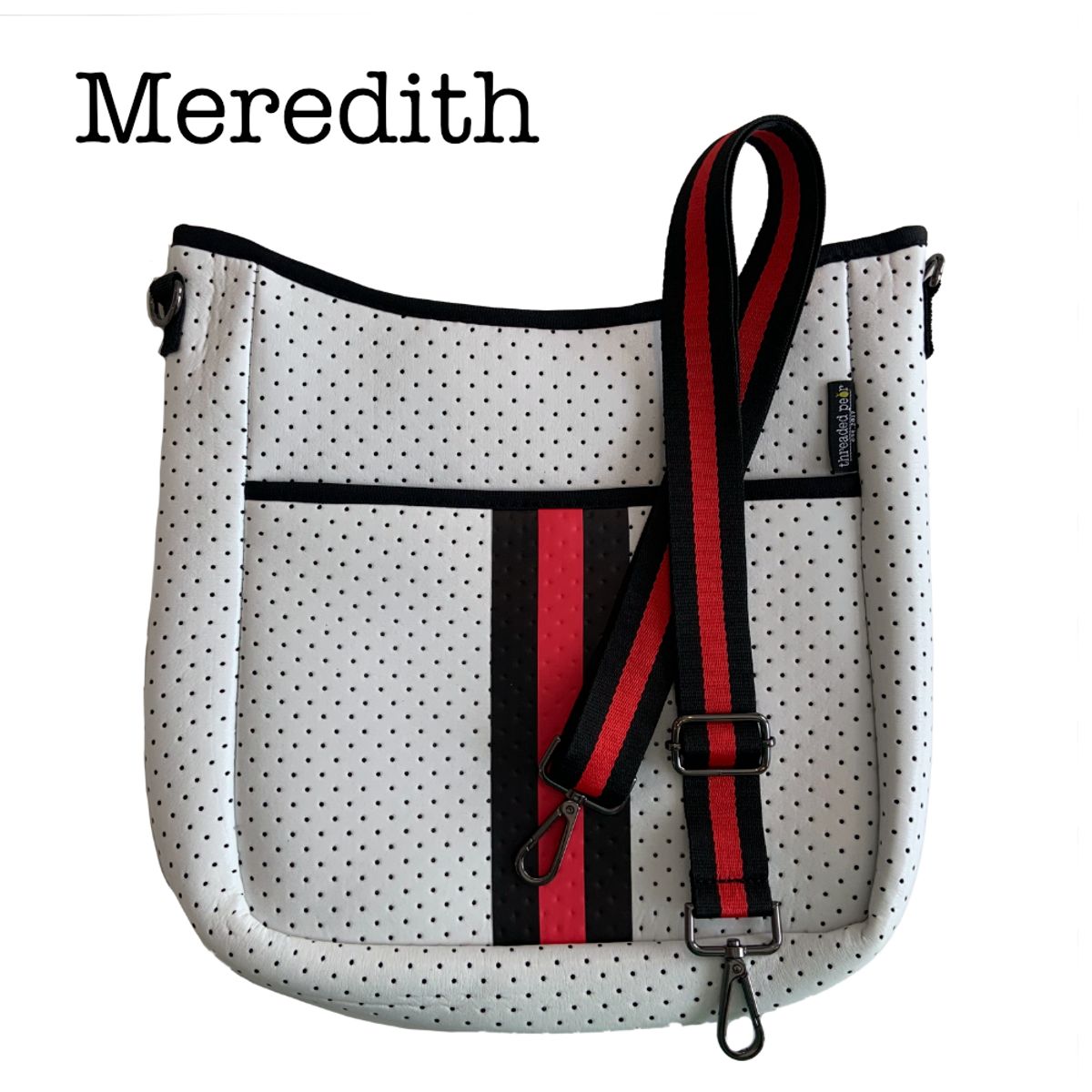 Neoprene Messenger Bag - Meredith