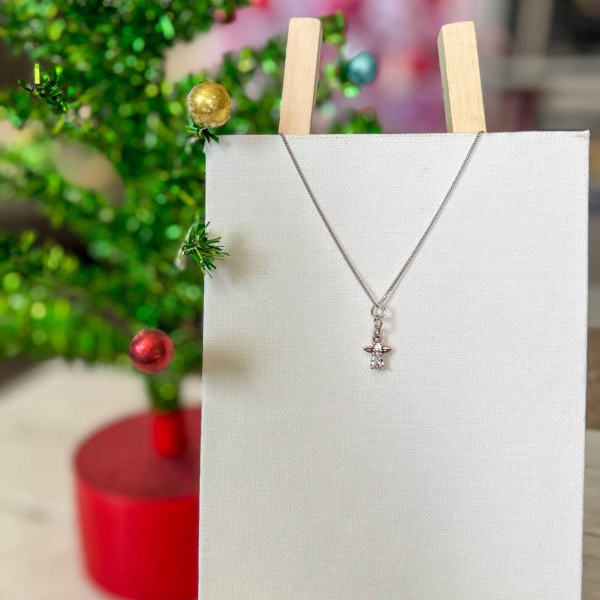 Women's Jolly Jewelry - sterling angel necklace