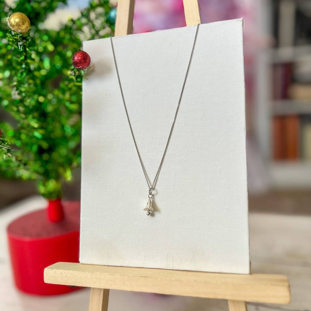 Women's Jolly Jewelry - sterling bell necklace