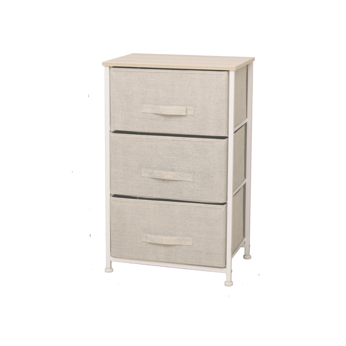 Foldable Storage Chest with Drawers - 3 drawers