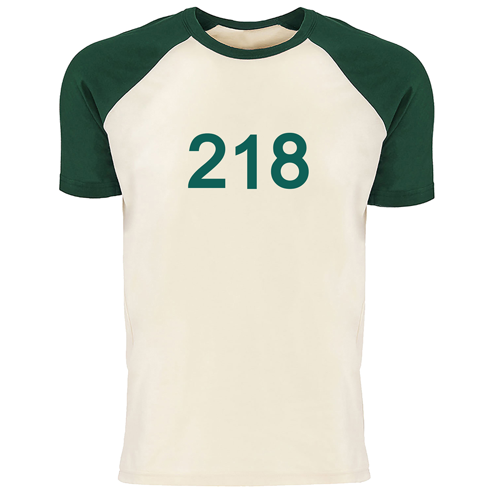 Men's Squid Games T-Shirts - 218 - Raglan / M