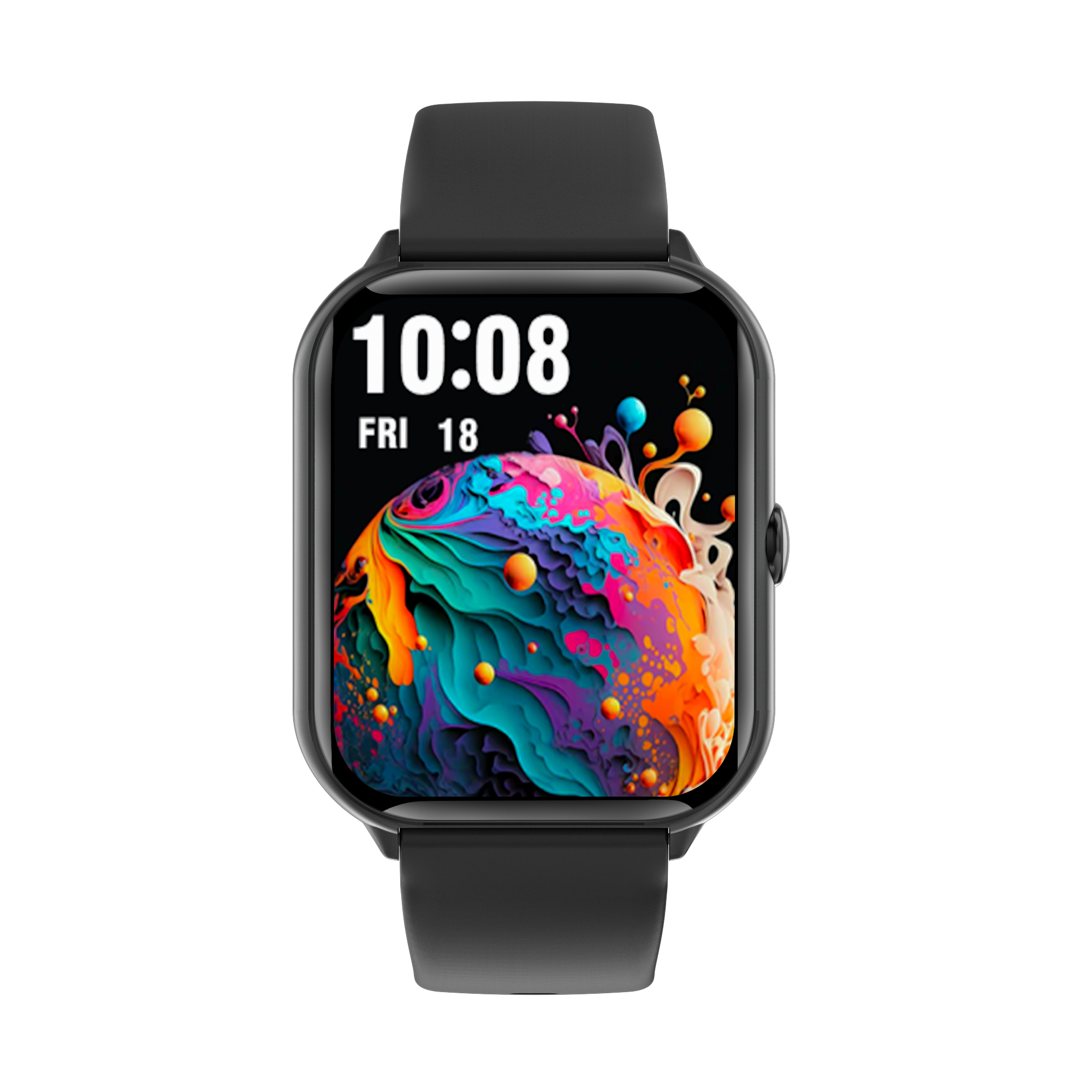 C-MAX™ Lite Bluetooth Smartwatch, IP67 Waterproof - Black