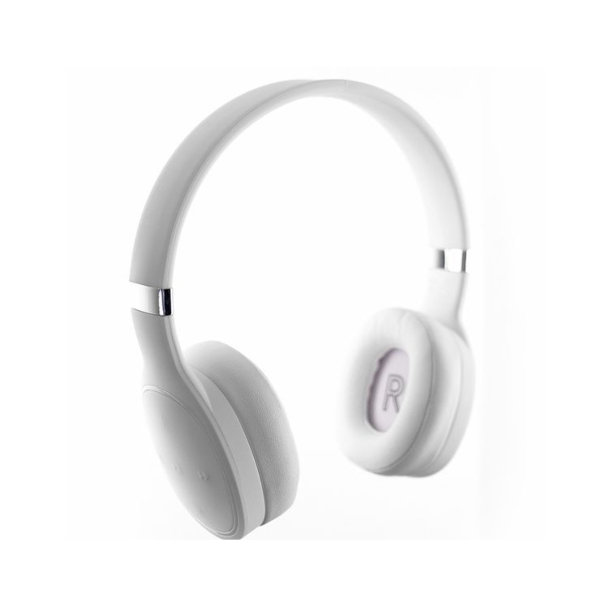 Bluetooth Deep Bass Comfortable Over-Ear Hi-Fi Wireless Stereo Headphones - White