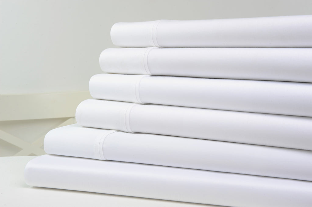 Kathy Ireland® 1,200TC 6-Piece Cotton Sheet Set - Full - White