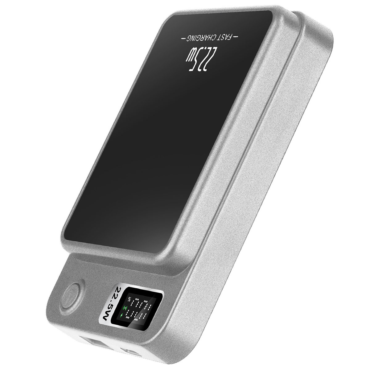 PowerMaster™ 10,000mAh Magnetic Wireless Power Bank - PowerMaster Wireless Power Bank W